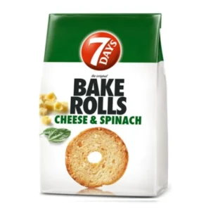 7 Days Bake Rolls Cheese & Spinach 80g