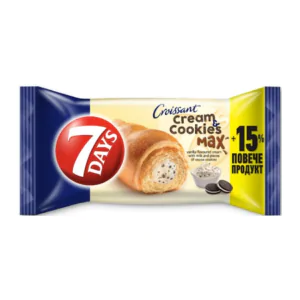 7 Days Croissant Vanilla Cream & Biscuits 92g
