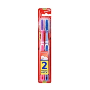 Colgate Double Action Medium Toothbrush 2pcs