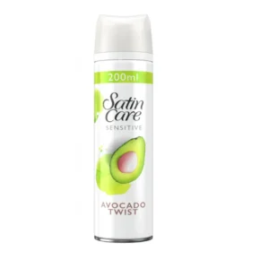 Gillette Satin Care Avocado Twist Shaving Gel for Normal Skin 200ml