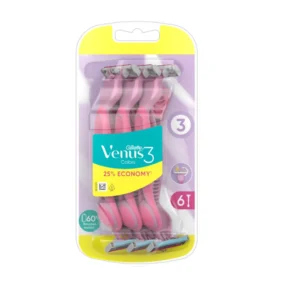 Gillette Venus 3 Disposable Razor 6pcs
