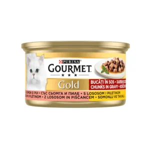 Gourmet Gold Wet Food Chicken and Salmon 85g
