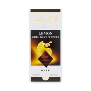 Lindt Excellence Chocolate Lemon & Ginger 100g