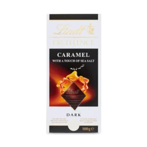 Lindt Excellence Caramel with Sea Salt 100g
