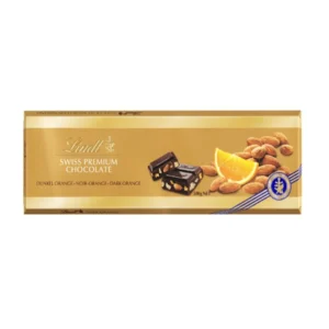 Lindt Swiss Premium Chocolate Orange & Almonds 300g