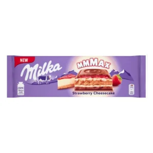 Milka Chocolate Strawberry Cheesecake 300g
