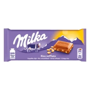 Milka Chocolate Rice Crisp 100g