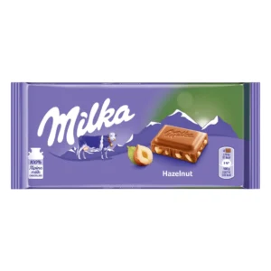 Milka Chocolate Hazelnuts 100g