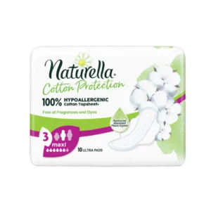 Naturella Cotton Protection Ultra Maxi Pads with Wings 10pcs