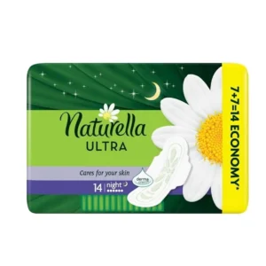 Naturella Ultra Night Sanitary Pads with Wings 14pcs