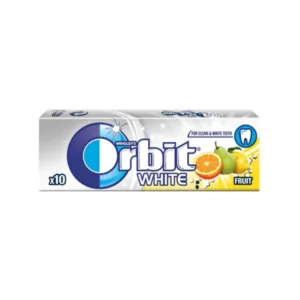 Orbit White Fruit Chewing Gum 14g (10pcs)