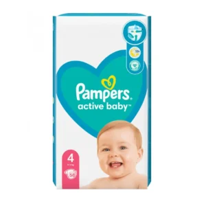 Pampers Active Baby Diapers size 4, 58pcs