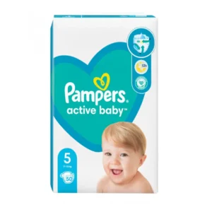 Pampers Active Baby Diapers size 5, 50pcs