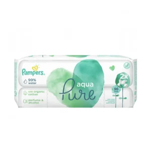 Pampers Aqua Pure Wipes 2x48pcs