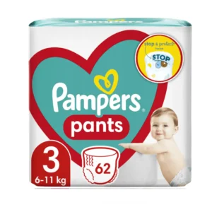 Pampers Pants Jumbo Pack Size 3, 62pcs