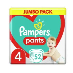 Pampers Pants Jumbo Pack Size 4, 52pcs