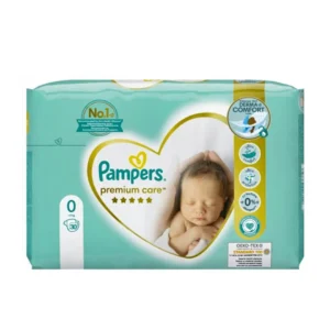 Pampers Premium Care Diapers size 0, 30pcs