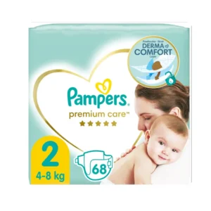 Pampers Premium Care Diapers size 2, 68pcs