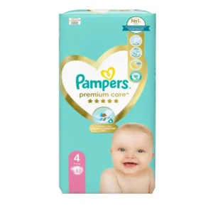 Pampers Premium Care Diapers size 4, 52 pcs