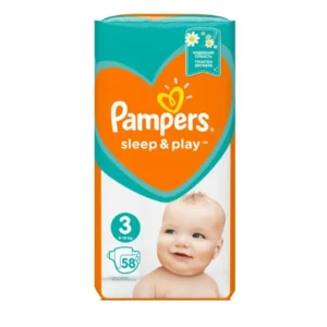 Pampers Sleep&Play Diapers size 3, 56pcs