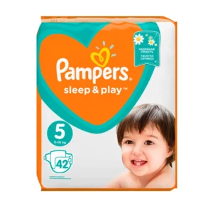 Pampers Sleep&Play Diapers size 5, 42pcs