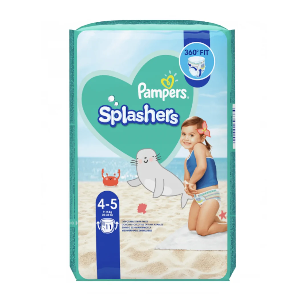 Pampers Splashers Swim Diapers size 4, 11 pcs