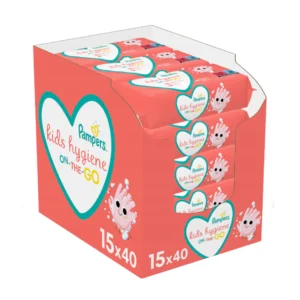 Pampers Wipes 15x40pcs