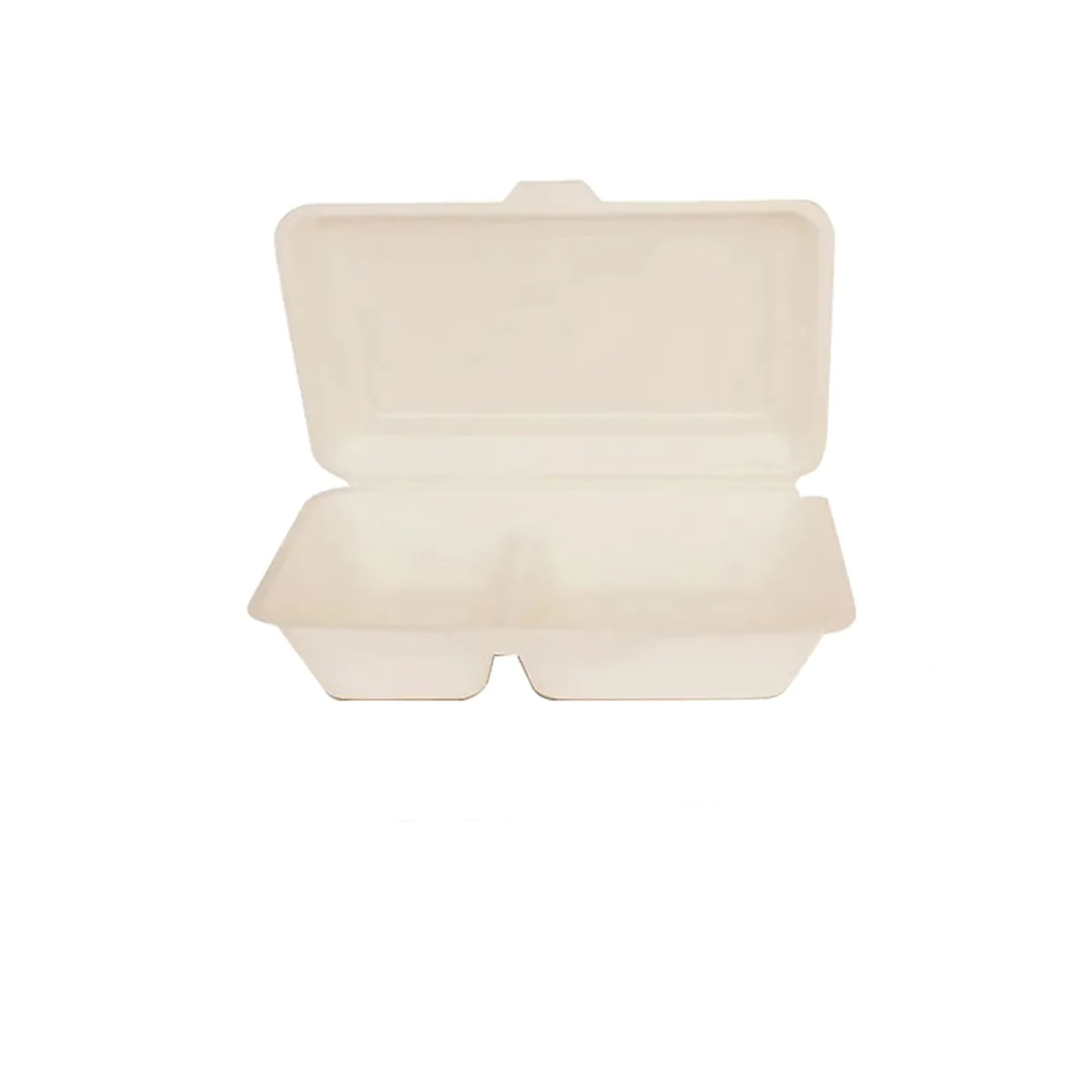 2-compartment sugar cane container