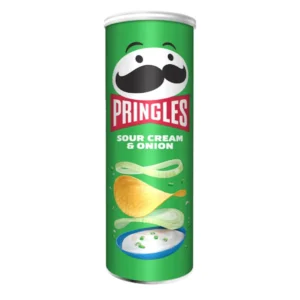 Pringles Cream & Onion Chips 165g