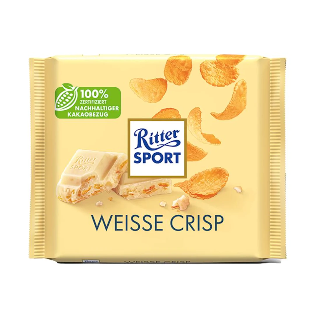Ritter Sport Crispy Flakes White Chocolate 100g