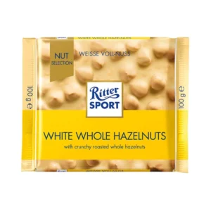 Ritter Sport White Chocolate Whole Nuts 100g