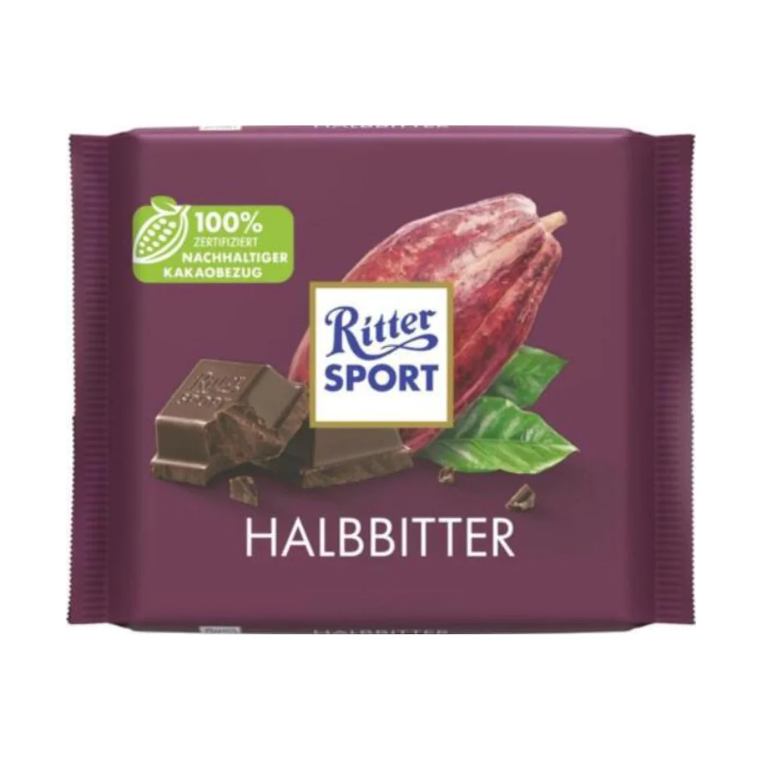 Ritter Sport Bitter Chocolate 100g