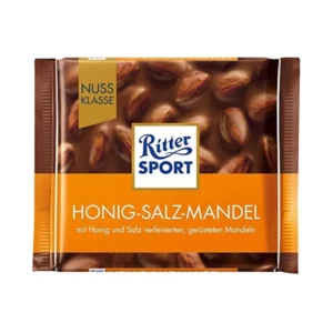 Ritter Sport Chocolate Honey & Almonds 100g