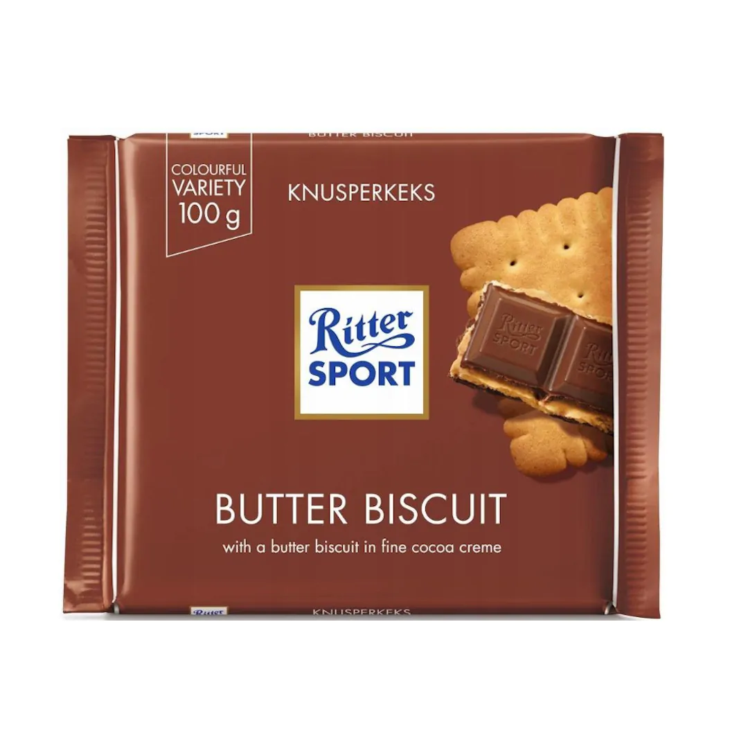 Ritter Sport Butter Biscuits Chocolate 100g