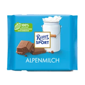 Ritter Sport Alpine Milk Chocolate 100g