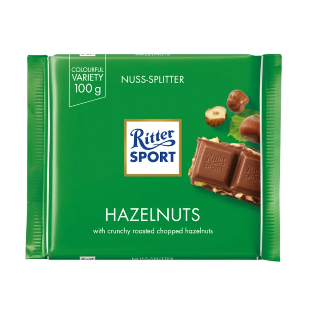 Ritter Sport Chocolate with Nuts 100g