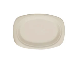 Oval Sugarcane Plate