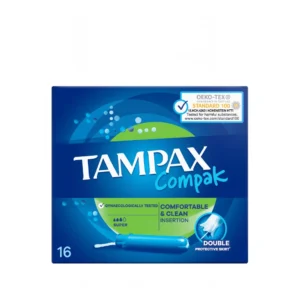 Tampax Compak Super Tampons 16 pcs