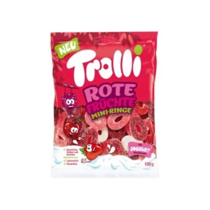Trolli Rote Fruchte Mini Ringe 150g