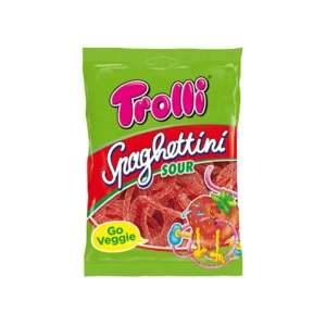 Trolli Spaghettini Sour Strawberry 100g