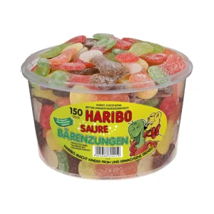 Haribo Saure Baerenzungen-Veggie 150pcs